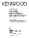 Kenwood Stereo Receiver VR-9080 owners manual user guide