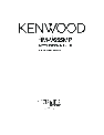 Kenwood Stereo System HM-V655MP owners manual user guide