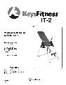 Keys Fitness Home Gym IT-2 owners manual user guide