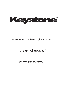 Keystone Refrigerator KSTRC43AW owners manual user guide