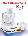 KitchenAid Food Processor 11 CUP owners manual user guide