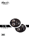 Klipsch Speaker KL-7502-THX owners manual user guide