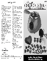 Koolatron Fondue Maker CM10 owners manual user guide