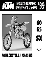 KTM Bicycle 60 owners manual user guide