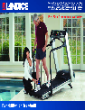 Landice Treadmill RT owners manual user guide
