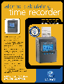 Lathem Time Clock 7500E owners manual user guide
