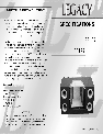 Legacy Car Audio Car Speaker LBF107 owners manual user guide