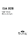 Legend Audio Stereo Amplifier ISA 828 owners manual user guide