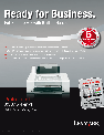 Lexmark Fax Machine X5075 4-in-1 owners manual user guide