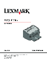 Lexmark Printer 120 owners manual user guide