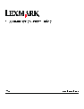 Lexmark Printer 4600 Series owners manual user guide