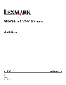 Lexmark Printer MX410 owners manual user guide