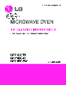LG Electronics Microwave Oven LMV1630BB owners manual user guide