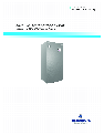 Liebert Refrigerator XDP160RA owners manual user guide