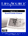 LifeSource Blood Pressure Monitor UA-789 owners manual user guide
