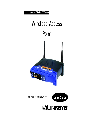 Linksys Network Card WAP54A owners manual user guide