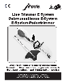 Little Wonder Trimmer Line Trimmer owners manual user guide