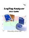 LogTag Recorders Thermometer LogTag Analyzer Temperature Recorder owners manual user guide