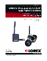 LOREX Technology Security Camera LW2100 owners manual user guide