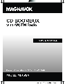 Magnavox CD Player MCS220 owners manual user guide