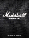 Marshall Amplification Stereo Amplifier MG Series owners manual user guide