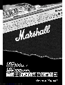 Marshall Amplification Stereo Amplifier MG100DFX owners manual user guide