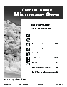 Maytag Microwave Oven AMV5164AA owners manual user guide
