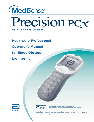 MediSense Blood Glucose Meter PCx owners manual user guide