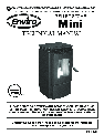 Mega Catch Stove Mini owners manual user guide