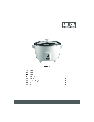 Melissa Rice Cooker 643-039 owners manual user guide