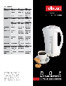 Mellerware Hot Beverage Maker 3 0 J owners manual user guide