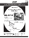 Metra Electronics Car Satellite Radio System 99-8712 owners manual user guide