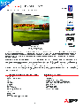 Mitsubishi Projection Television WD57734 owners manual user guide
