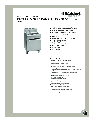 Moffat Fryer FN8130G owners manual user guide