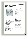 Moffat Range RN8110G owners manual user guide