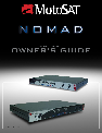 MotoSAT Satellite TV System Nomad 2 owners manual user guide