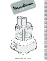 Moulinex Blender 8000 owners manual user guide