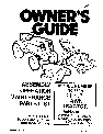 MTD Lawn Mower 130-760A owners manual user guide