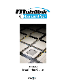 Multi-Link Flooring AD-600 owners manual user guide