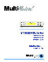 Multitech Modem MT5600BAV.90 owners manual user guide