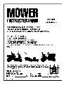 Murray Lawn Mower 387002x92A owners manual user guide