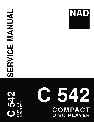 NAD Switch C 542 owners manual user guide