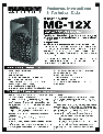 Nady Systems Speaker System MC-8 owners manual user guide