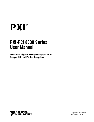 National Instruments Network Card PXI-PCI 8330 Series owners manual user guide