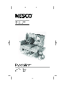 Nesco Kitchen Utensil FS-120T owners manual user guide