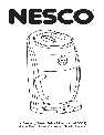 Nesco Mixer CC-32 owners manual user guide