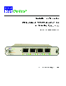 Net Optics Switch PA-CU-AR owners manual user guide