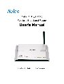 Netac Tech Network Router T610 owners manual user guide
