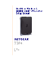 NETGEAR Network Router WNDR3700 owners manual user guide