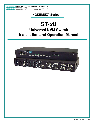 Network Technologies Switch ST-xU owners manual user guide